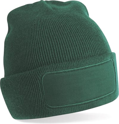 Beechfield Beanie printer Bottle Green