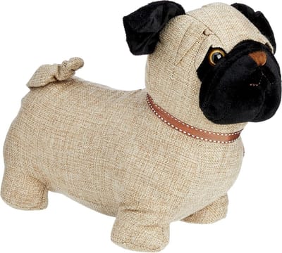Fabric Door Stopper Dog - Approx. 1.4 kg - 28 x 21 cm