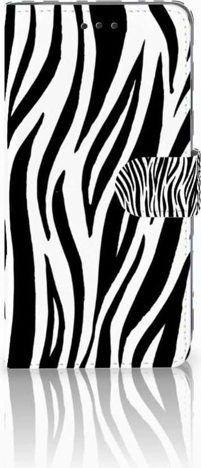 Apple iPhone Xs Max Telefoonhoesje met Pasjes Zebra