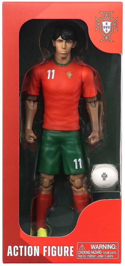 Voetbalfiguur Portugal Joao Felix actiefiguur 20cm speelgoed.