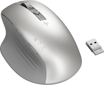 HP 930 Creator - Draadloze Muis - Ergonomisch - Zilver