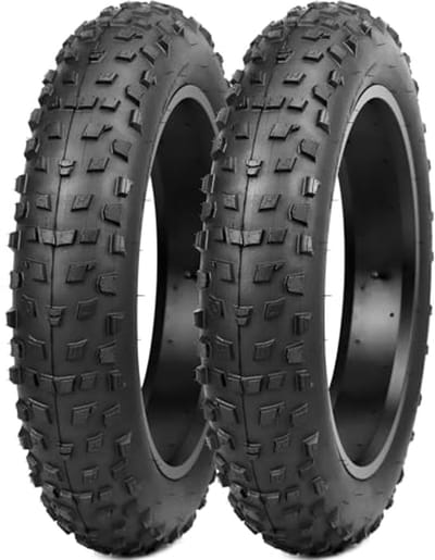 Heavy Duty E-bike Banden 20 x 4,0 Inch - Fatbike Banden 98-406 20PSI, 2 Stuks