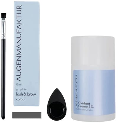 Augenmanufaktur Wimperkleuren Base Kit Grafiet 4-delig