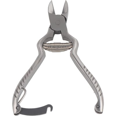 Nieuwe veerveer Roestvrij Staal Teenvinger Nagelriemknipper Manicureknipper Podologie Cutter gray