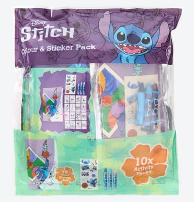 Disney Stitch Kleur- en Stickerset Uitdeelcadeautjes