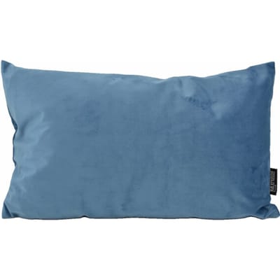 Gek op kussens! Velvet blauw long | 30 x 50 cm | kussenhoes | polyester