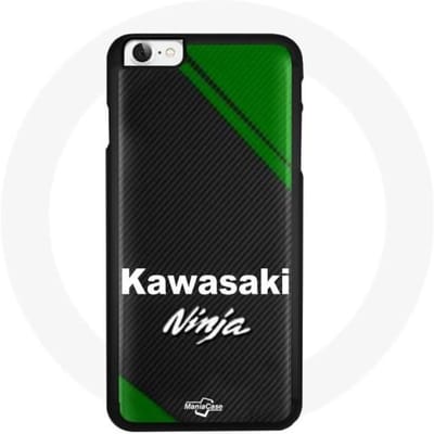 Coque de téléphone - Kawasaki - Iphone 6 - Noir - Souple - Protection contre les chocs