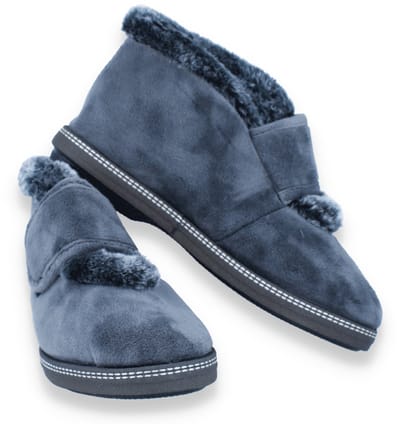 Mode-mania Dames Pantoffel | Grijs | Maat: 39