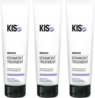 KIS Smooth KeraMoist Treatment Triple Set - 3x150ml
