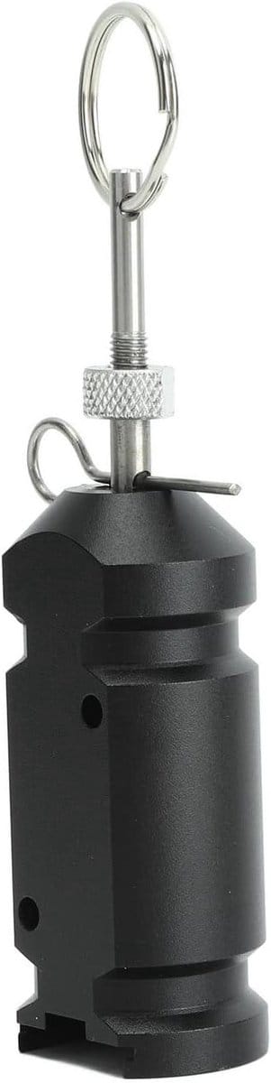 Reisalarm voor Camping Tent - Aluminium Perimeteralarm met 4.5V - Ideaal voor Tuinbeveiliging - Zwart