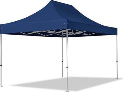 3x4,5 m Easy Up partytent Vouwpaviljoen, PROFESSIONAL alu 40mm, blauw