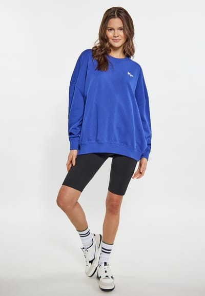 Mymo Sweatshirt Dames KONING BLAUW