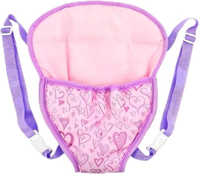 Baby Draagzak voor Poppen van 35,5 tot 45,7 cm, Inclusief Transporttas, Rollenspel Speelgoed voor Kinderen