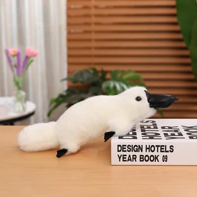 Simulation Platypus Peluche Jouets Créatifs Dessin Animé Animal En Peluche Poupées Drôle Décor À La Maison Enfants Exquis Anniversaire Cadeaux De Noël 30cm