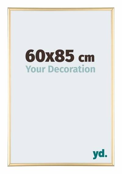 Your Decoration - Puzzellijst 60x85 cm - Goud - Puzzellijst 1500-2000 stukjes - Aluminium Fotolijst - Kent