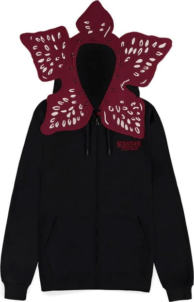 Stranger Things - Demogorgon Novelty Vest met capuchon - XL - Zwart