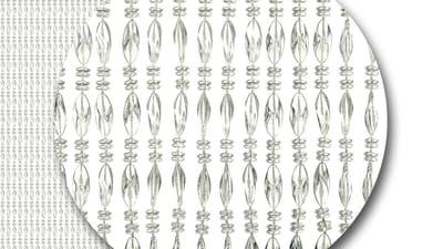 Vliegengordijnenexpert Chios - Vliegengordijn - 100x240 cm - Transparant