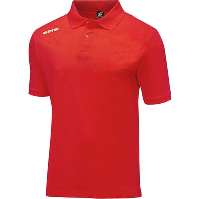 Polo Errea Team Colour 2012 Jr K M Rood - Sportswear - Kinderen