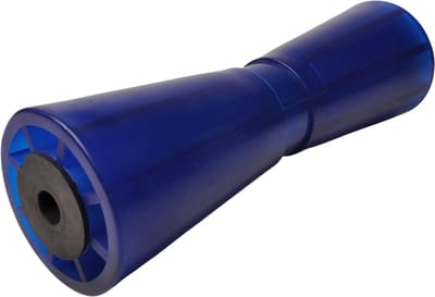 Kielrol blauw - 305x95 mm - naafdiameter 17 mm