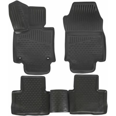 J&J AUTOMOTIVE | Tapis De Sol En Caoutchouc 3D Exclusive Pour Toyota RAV 4 5 depuis 2019 noir
