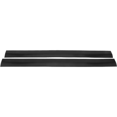 2 stuks Kookplaat Aanrecht Spleetvuller Hittebestendig Anti-olie Oven Spleetvuller Afdichtstrip(Zwart 21in) 21in black