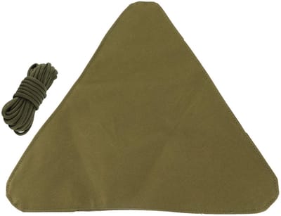 Allecto - Kampeerstoel - Nylon - Opvouwbaar - Outdoor - Jacht - Grijs - Duurzaam - Wandelen - Groen