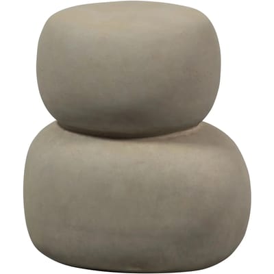 WOOOD Oda Bijzettafel - Fiber Clay - Groen/Grijs - 47x41x35
