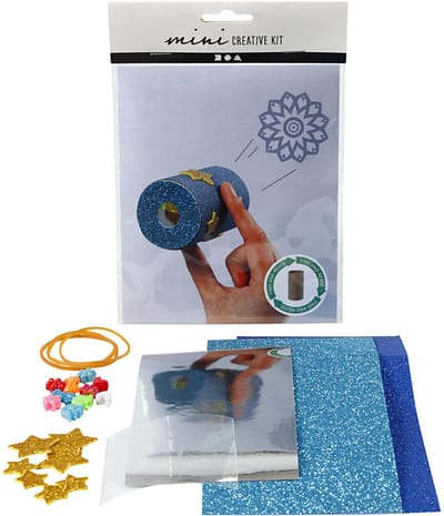 Creative mini kit, Toiletrol kaleidoscoop, 1 doos