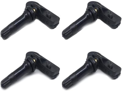 Bandenspanning Sensor - TPMS Sensor - Veilig Rijden - Stabiel Signaal - 4 Stuks - Zwart