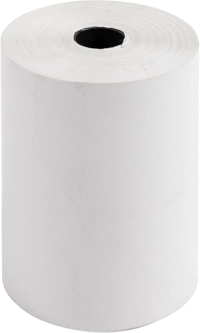 Exacompta 50x Bankterminal rollen 57x35mm - 1 laag thermisch papier 44g/m2 - zonder BPA - Wit - 44809E