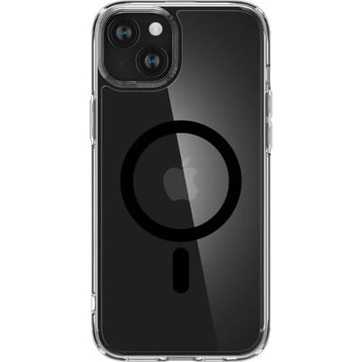Spigen Ultra Hybrid MagSafe Apple iPhone 15 Plus Hoesje Zwart