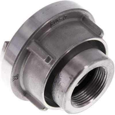 52-C (66 mm) Gesmeed Aluminium Storz-koppeling G 1 1/4'' Binnendraad Draaibaar