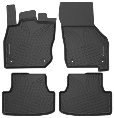 Walser Premium rubberen matten Roadmaster voor VW Golf VIII (CD1) Mild-Hybrid 07/2019-Vandaag - Cupra Formentor 07/2020-Vandaag