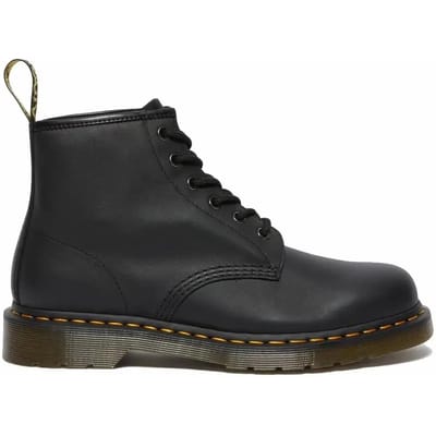 Dr.Martens 101 Nappa Zwarte Laarzen - Streetwear - Volwassen