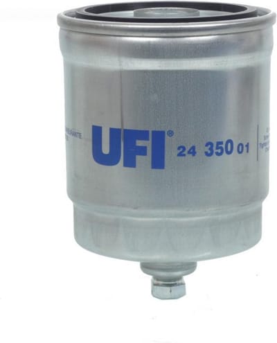 Filtre à essence UFI Filters pour Auto Piaggio 420 Ape Poker Diesel 1993-1997 245303 / 438015 / 2435001 Neuf