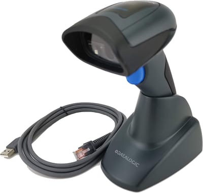 Barcode Scanner - Streepjescode Lezer - Winkel Kassasysteem - Leest 1D en 2D - Compact Ontwerp - Zwart