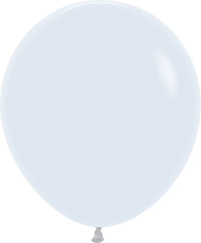 sempertex, Speelgoed ballon, Latex, Wit, 45 cm, 6 stuk(s)