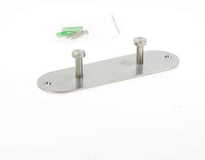 Oxloc kledinghaakplaat 2 haken