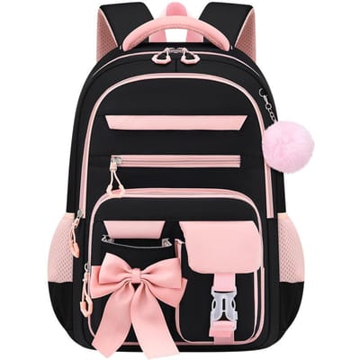 Schattige Studententas 3 stuks/set Basisschooltas Konijnen en Kwikzand Kawaii Studententas Tiener Meisjes Handtas Rugzak