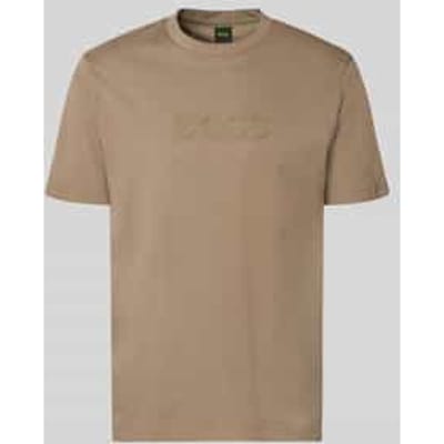 Regular fit T-shirt van puur katoen Model 'TS_TERRACE'