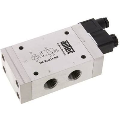 3/2 G1/2'' (G1/8'') Magneetventiel Extern 230V AC 0-10bar/0-140psi Airtec