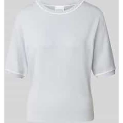 Dunne gebreide batsleeve ronde hals trui dames COMMA