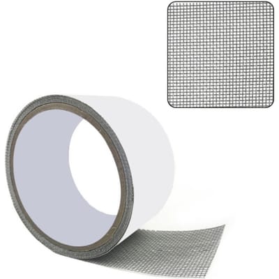 Reparatiepleister voor horgaas, glasvezeltape voor reparatie van horgaas voor deur of raam white