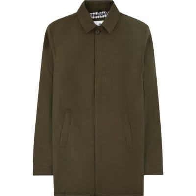 Aquascutum Active Shell Active Mid Trench Army Green Jacket
