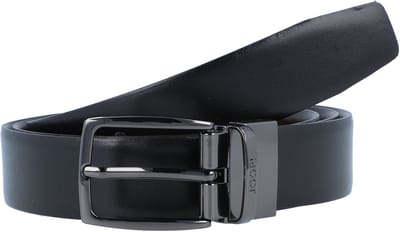 JOOP! Leren Riem Coll. Belt Reversible 3,0 CM W90 Black-D`Brown Zwart Donkerbruin