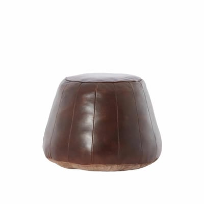 Light & Living Poef Dovio - Bruin - Ø56x42cm - Bohemian
