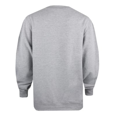 Disney Dames/Dames Mickey Mouse Gezicht Crew Hals Sweatshirt (Sportgrijs)