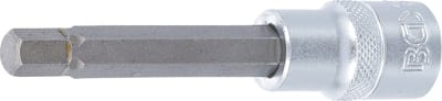 BGS Dopsleutelbit lengte 100 mm 1/2 INBUS 9 mm