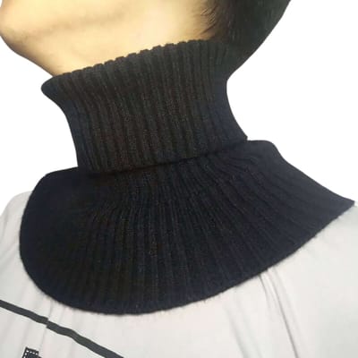 Livano Nekwarmer - Heren - Dames - Fleece - Motor - Bandana - Masker - Colsjaal - Winter - Sjaal - Herfst - Zwart