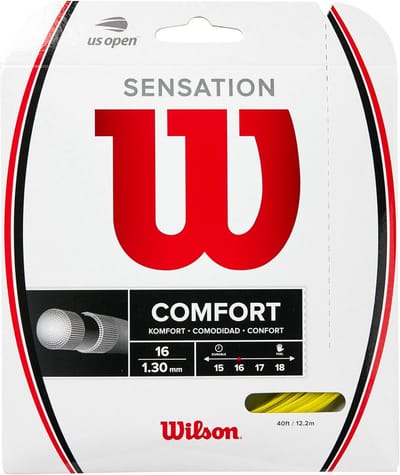 Multifilament Tennis Draad Set - Hoog Comfort en Duurzaamheid - Geel